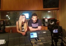 Η Αμαρυλλίς και ο Παντελής στο στούντιο