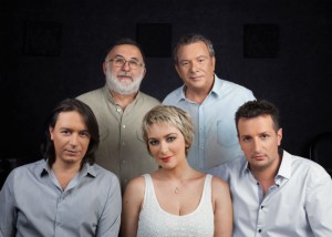 Θάνος Μικρούτσικος - Μανώλης Μητσιάς - Γιάννης Κότσιρας - Δημήτρης Μπάσης - Ρίτα Αντωνοπούλου στο Ηρώδειο
