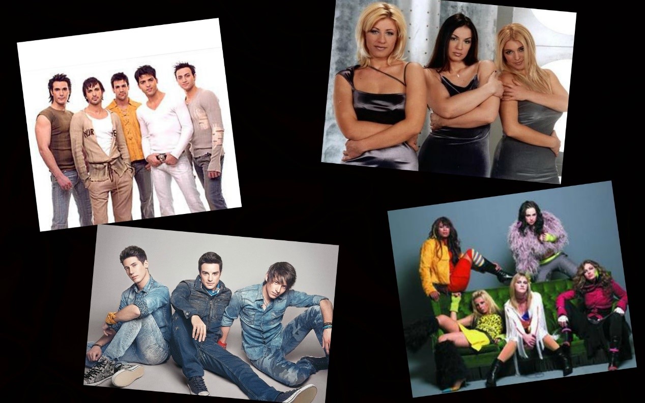 Boy bands και Girl bands