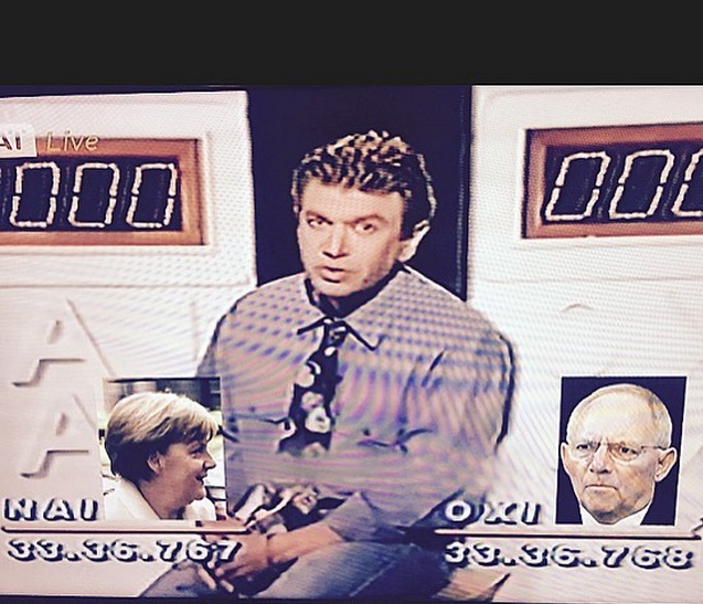 Γιάννης Βαρδής: Δείτε τη χιουμοριστική φωτογραφία που ανέβασε στο Instagram για το δημοψήφισμα