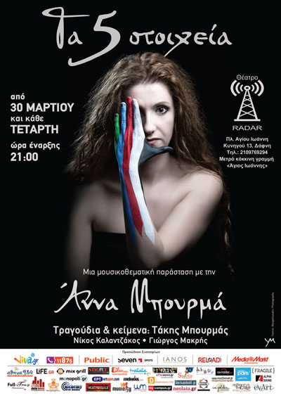 Τα 5 στοιχεία - Άννα Μπουρμά