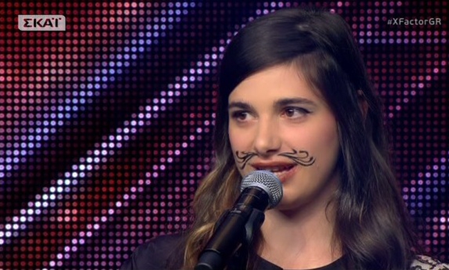 X-Factor Auditions: Νωαίνα - Η 28χρονη με την εκκεντρική εμφάνιση που άφησε άφωνους τους κριτές