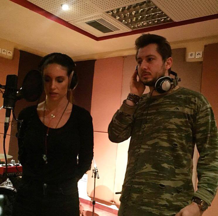 Αθηνά Οικονομάκου: Στο studio με τον Steven από τους My Excuse! Τι ετοιμάζουν;