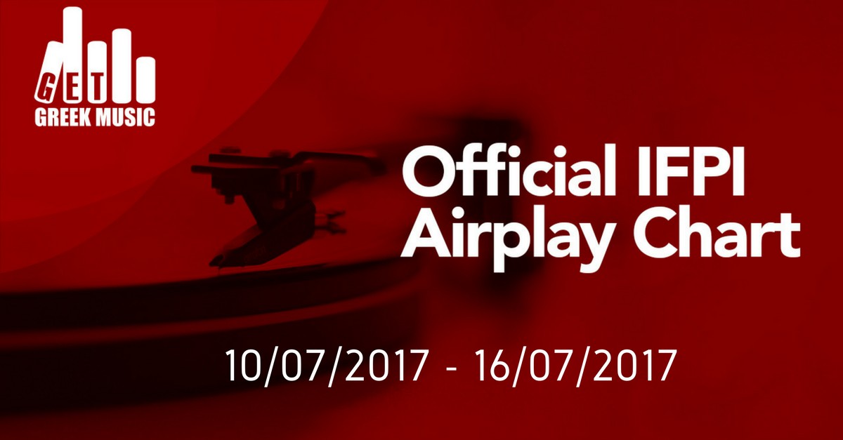 Official Greek Airplay Chart 28η εβδομάδα 2017