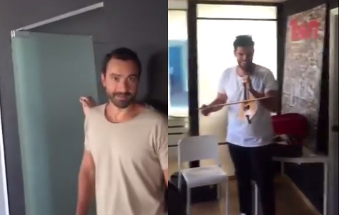 H αντίδραση του Σάκη Τανιμανίδη